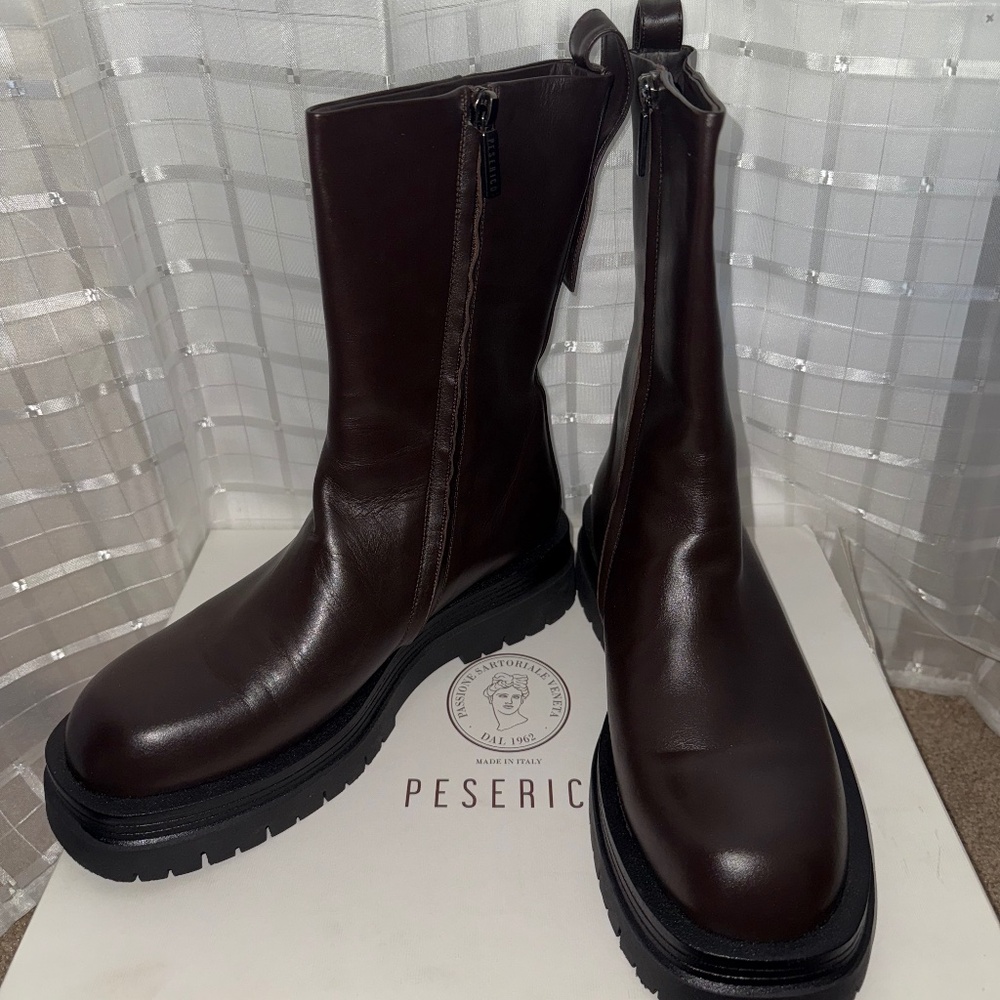 PESERICO LEATHER BOOTS